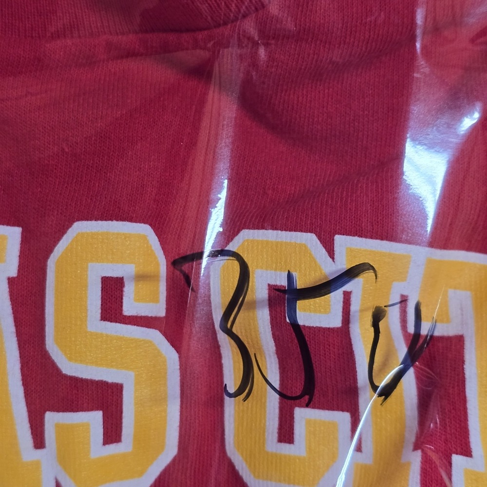 Kansas City Chiefs Mens T Shirt Size M Logo Brand Short Sleeve Red NFL - Picture 10 of 10